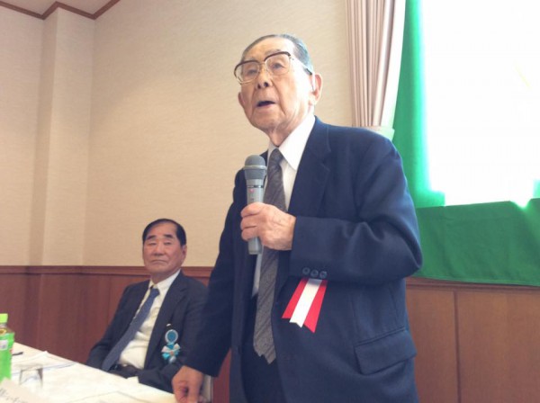 ご来賓 堀江正夫会長(東部ニューギニア戦友・遺族会)のご挨拶