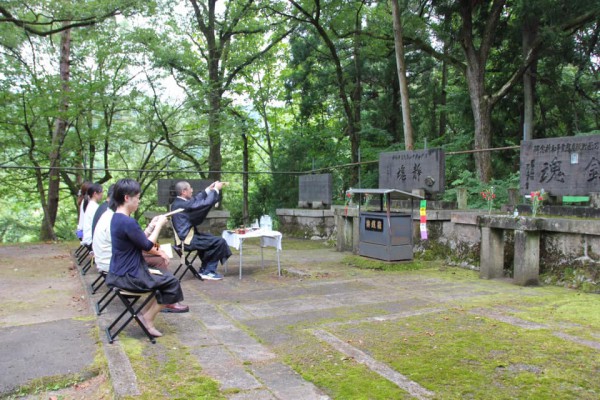 信越連絡部主催 長岡市慰霊法要写真